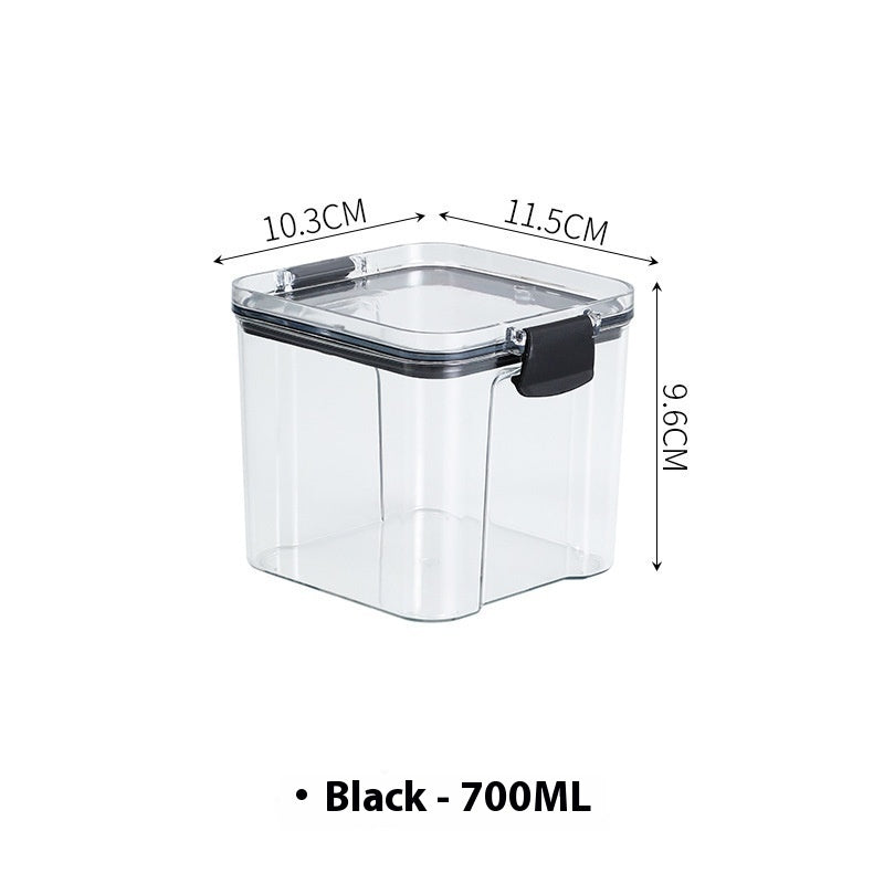 Kitchen Sealed Jar Storage Box Household Plastic Dry Goods Storage Food Storage Tank