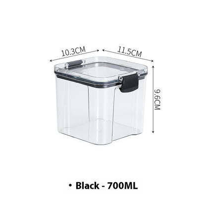 Kitchen Sealed Jar Storage Box Household Plastic Dry Goods Storage Food Storage Tank